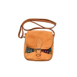 Busu Round Leather Sling Bag